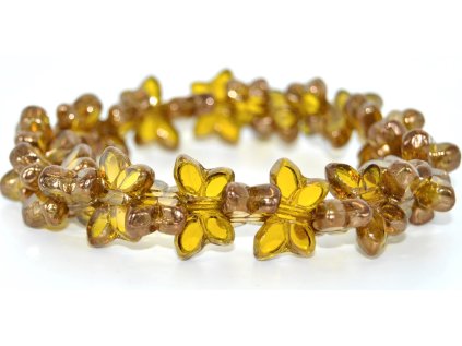 Butterfly - Table cut beads -20x12mm