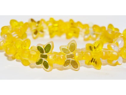 Butterfly - Table cut beads -20x12mm