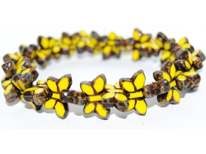 Butterfly - Table cut beads -20x12mm