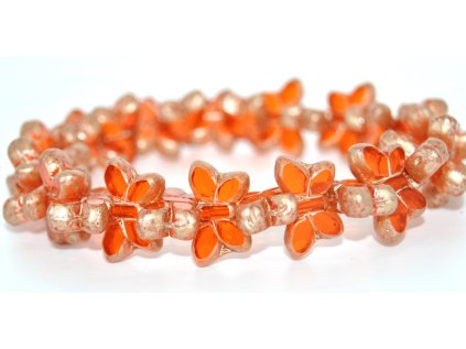 Butterfly - Table cut beads -20x12mm
