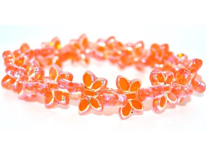 Butterfly - Table cut beads -20x12mm