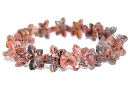 Butterfly - Table cut beads -20x12mm