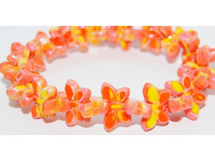 Butterfly - Table cut beads -20x12mm