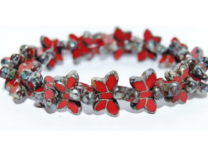 Butterfly - Table cut beads -20x12mm