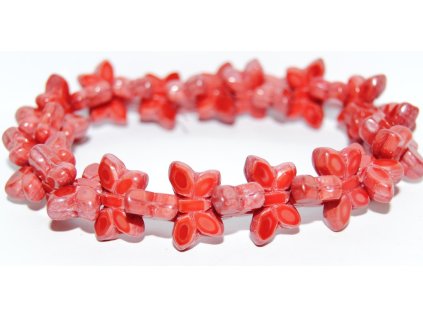 Butterfly - Table cut beads -20x12mm