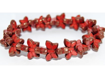 Butterfly - Table cut beads -20x12mm