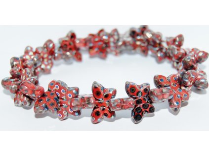Butterfly - Table cut beads -20x12mm