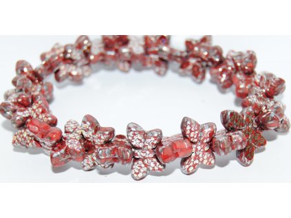 Butterfly - Table cut beads -20x12mm