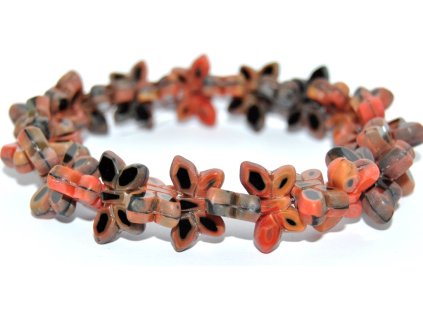 Butterfly - Table cut beads -20x12mm