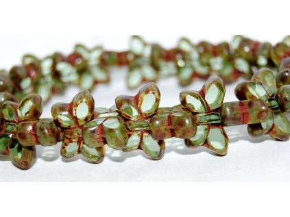 Butterfly - Table cut beads -20x12mm