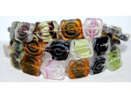 Turtles - Table cut beads 18x13mm