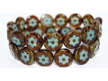 Flowers 14mm - Table Cut Beads