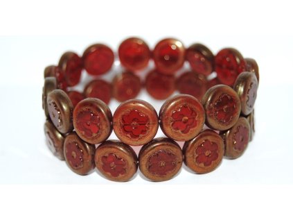 Flowers 14mm - Table Cut Beads