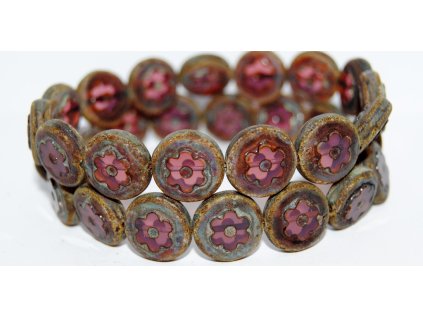 Flowers 14mm - Table Cut Beads