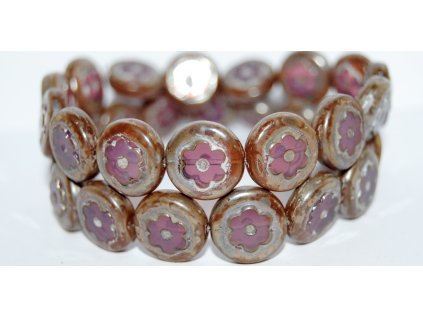 Flowers 14mm - Table Cut Beads