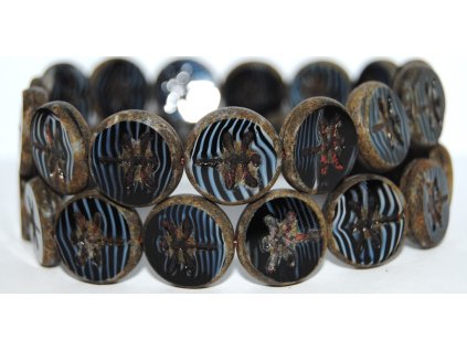 The Dragonfly - 17mm - Table cut beads