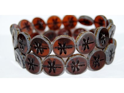 The Dragonfly - 17mm - Table cut beads