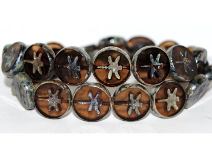 The Dragonfly - 17mm - Table cut beads