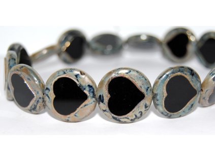 Table cut - Hearts 21mm