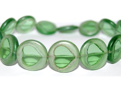 Table cut - Hearts 21mm