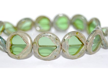 Table cut - Hearts 21mm