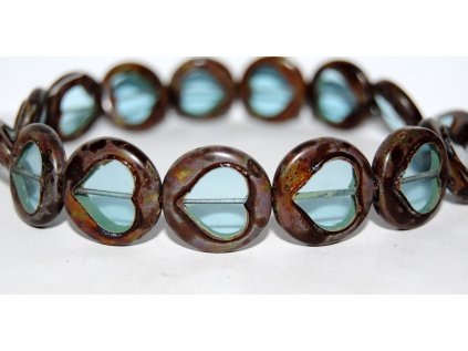 Table cut - Hearts 21mm