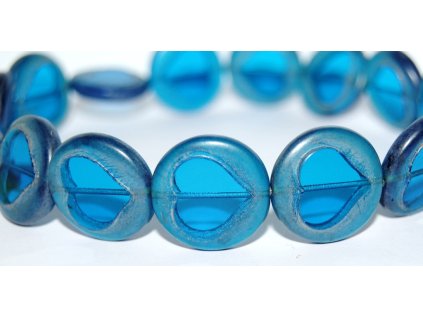 Table cut - Hearts 21mm