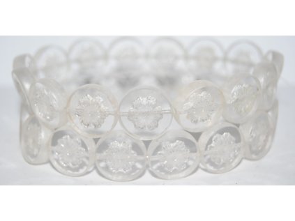 Table Cut Beads - Flower 16mm