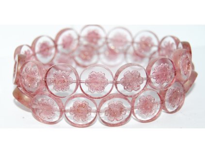 Table Cut Beads - Flower 16mm