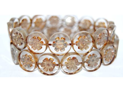 Table Cut Beads - Flower 16mm