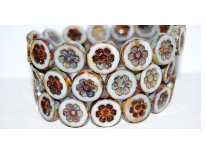 Table Cut Beads - Flower 16mm