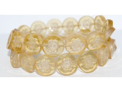 Table Cut Beads - Flower 16mm