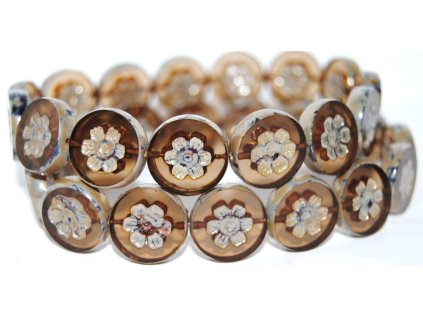 Table Cut Beads - Flower 16mm