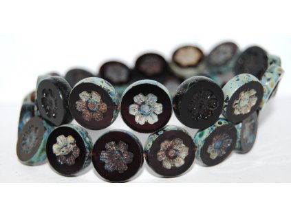 Table Cut Beads - Flower 16mm