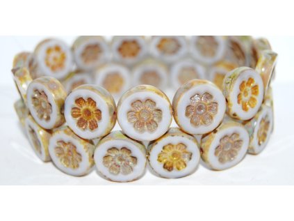 Table Cut Beads - Flower 16mm