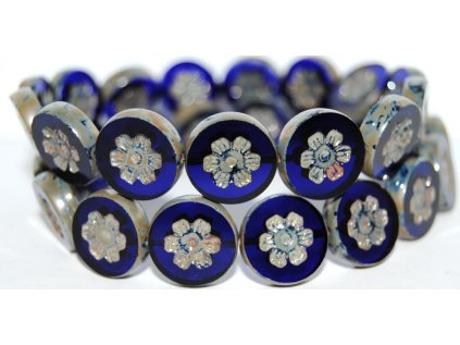 Table Cut Beads - Flower 16mm