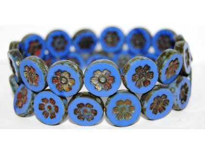 Table Cut Beads - Flower 16mm