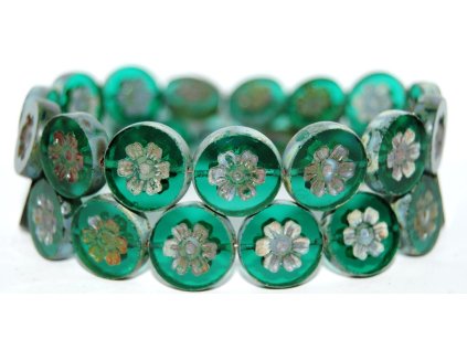 Table Cut Beads - Flower 16mm