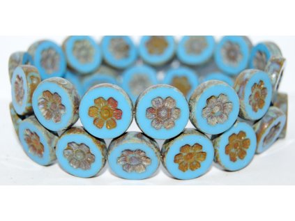 Table Cut Beads - Flower 16mm