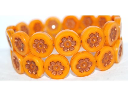 Table Cut Beads - Flower 16mm