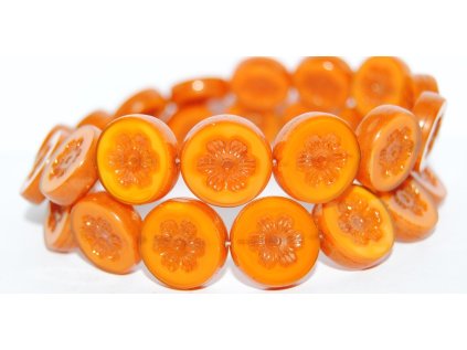 Table Cut Beads - Flower 16mm