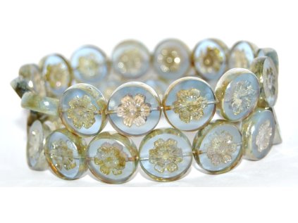 Table Cut Beads - Flower 16mm