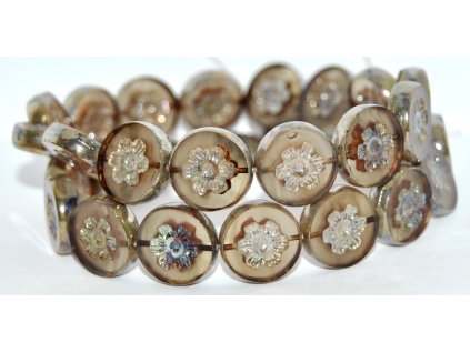 Table Cut Beads - Flower 16mm