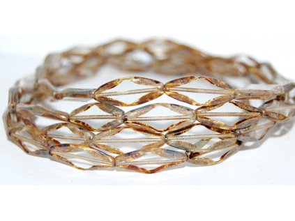 Table Cut Beads - 25x10mm