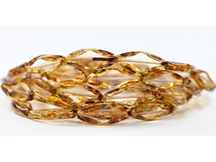 Table Cut Beads - 25x10mm