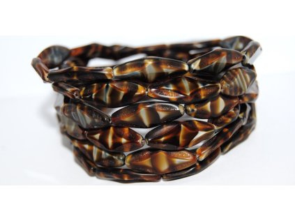 Table Cut Beads - 25x10mm