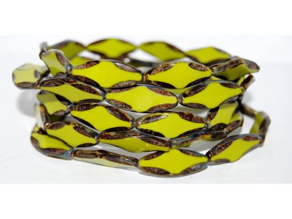 Table Cut Beads - 25x10mm