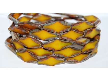 Table Cut Beads - 25x10mm