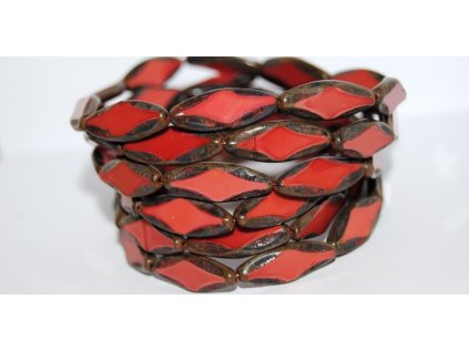 Table Cut Beads - 25x10mm