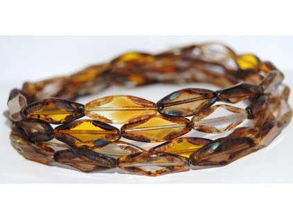 Table Cut Beads - 25x10mm